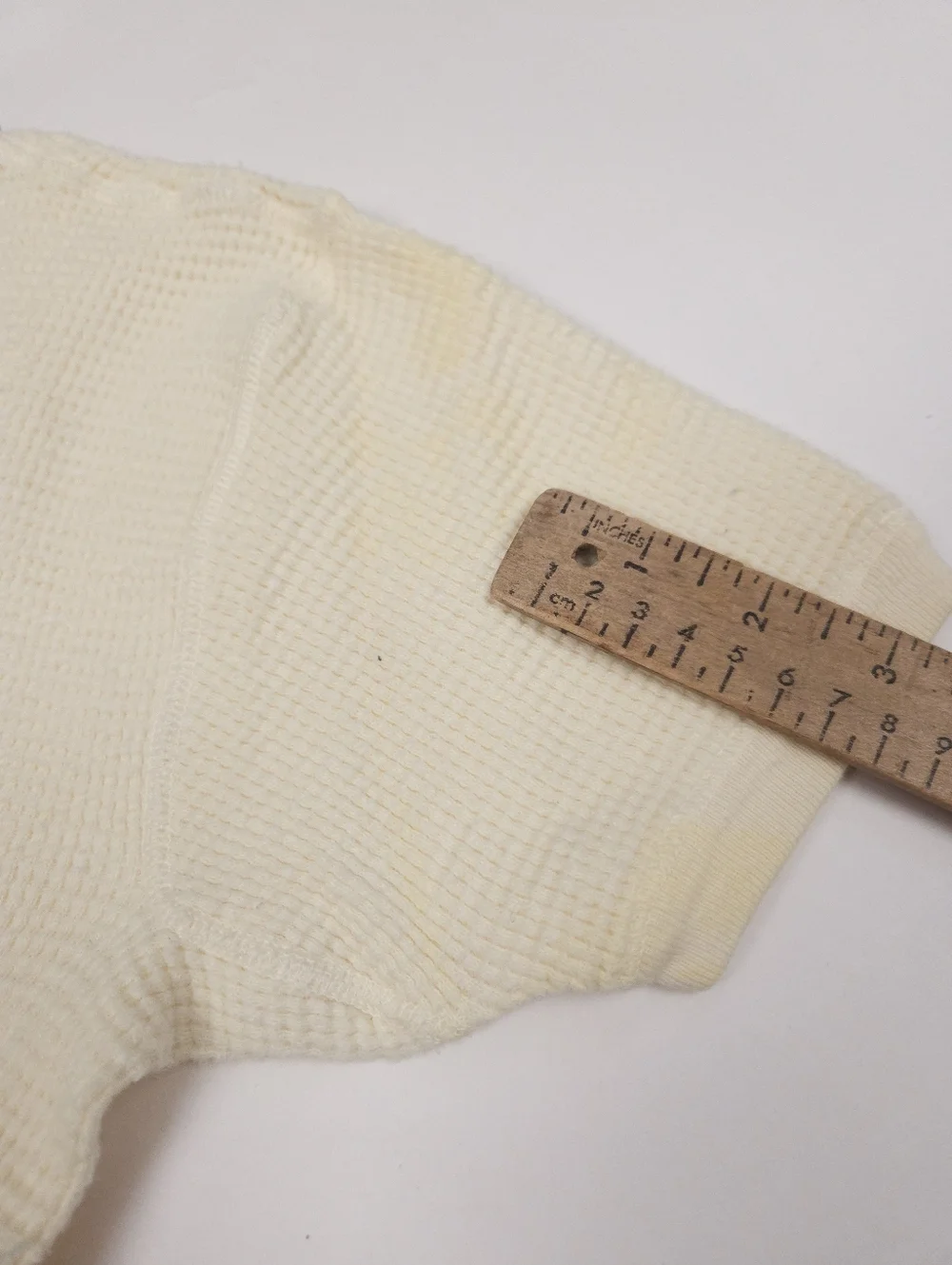 Carter's Vintage Thermal Short Sleeved 100% Cotton Top Shirt M 38-40